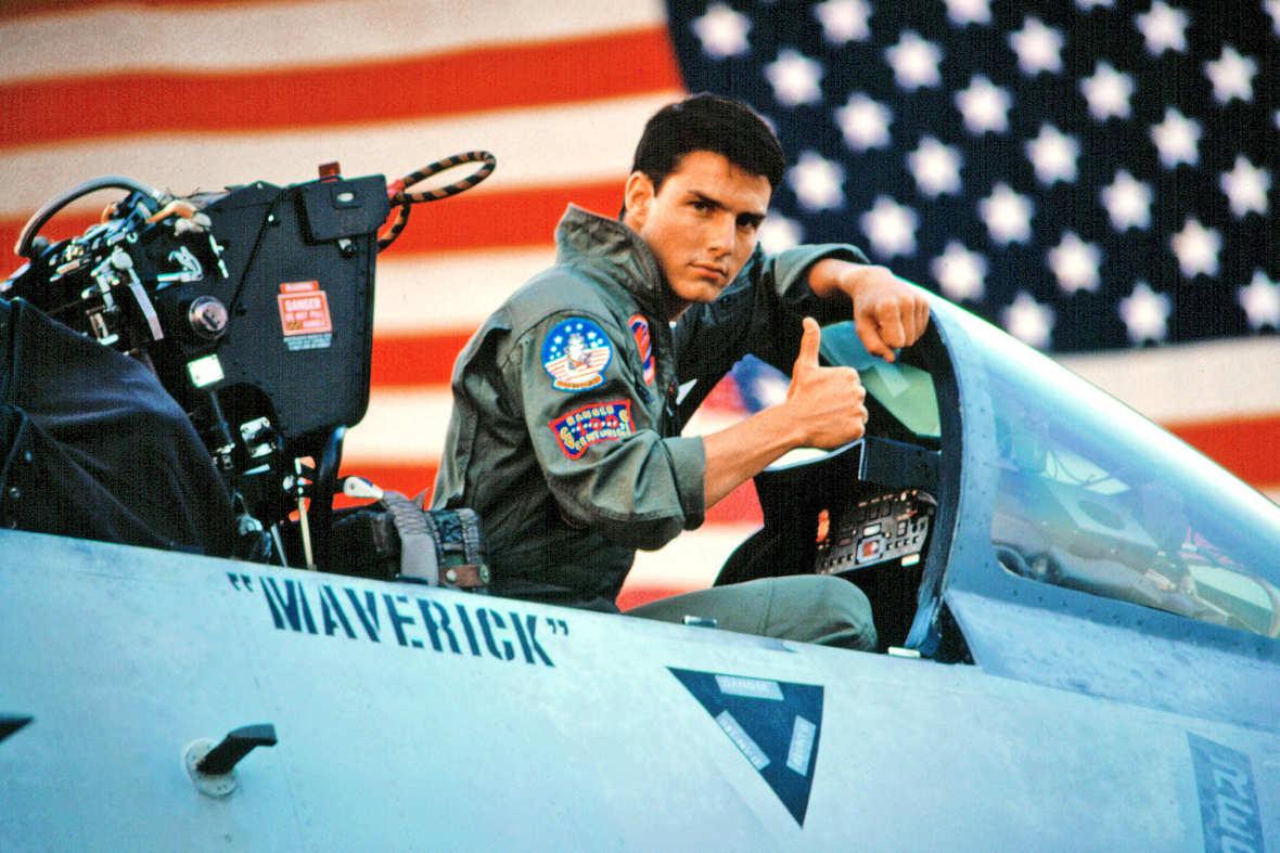 fot. kadr z filmu "Top Gun"